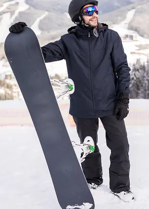 Full snowboard equipment